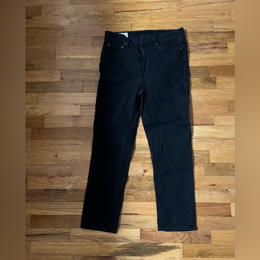 Gap NWOT Ankle Cigarette Jeans, Black, Size 8/29